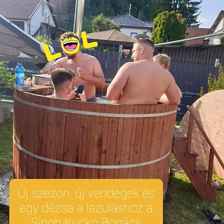 Singh Kucko Bogacs Villa Buitenkant foto